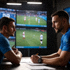 参与战术讨论的足球分析爱好者头像